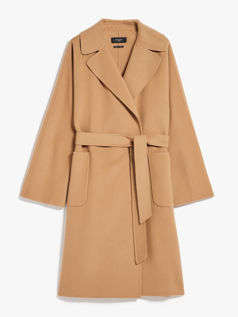 Wool belted coat