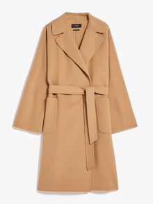 Wool belted coat