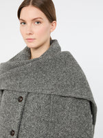max mara wool-blend tweed coat for women