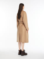 Belted wool coat
