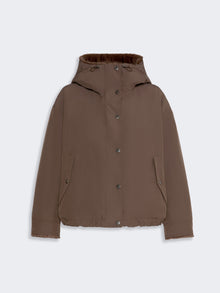 Water-Repellent Canvas Jacket for Women - Brown - Max Mara UAE