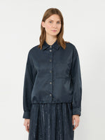 max mara water-repellent twill jacket for women