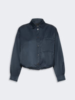 max mara water-repellent twill jacket for women