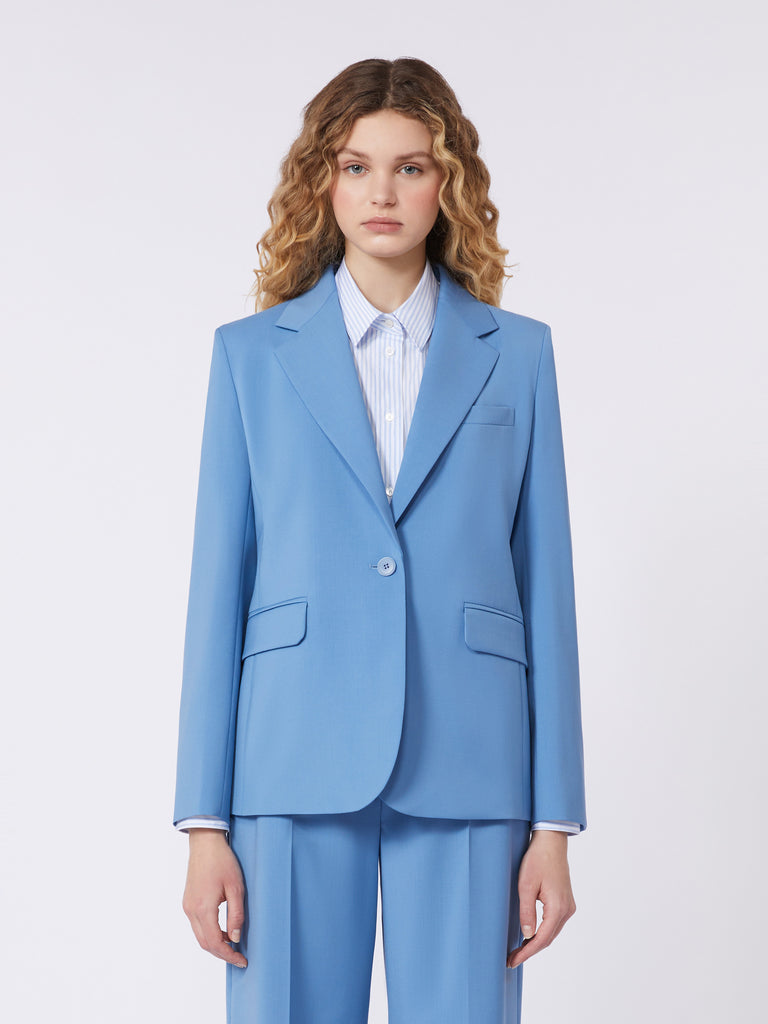 max mara stretch wool blazer