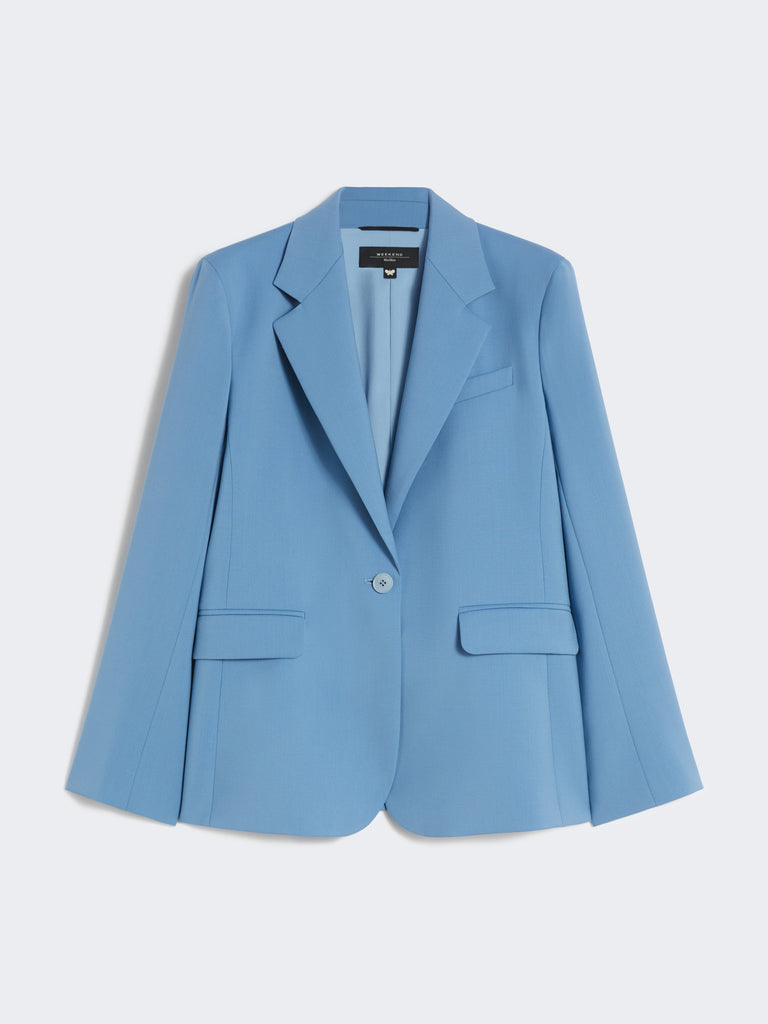 max mara stretch wool blazer