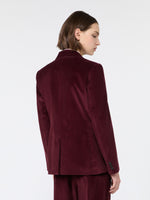 max mara cotton corduroy velvet blazer for women
