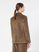 max mara cotton corduroy velvet blazer for women