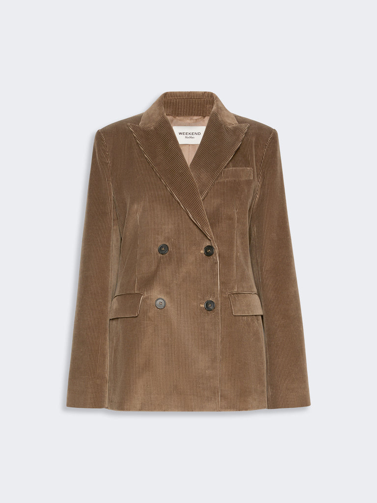 max mara cotton corduroy velvet blazer