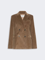 max mara cotton corduroy velvet blazer for women