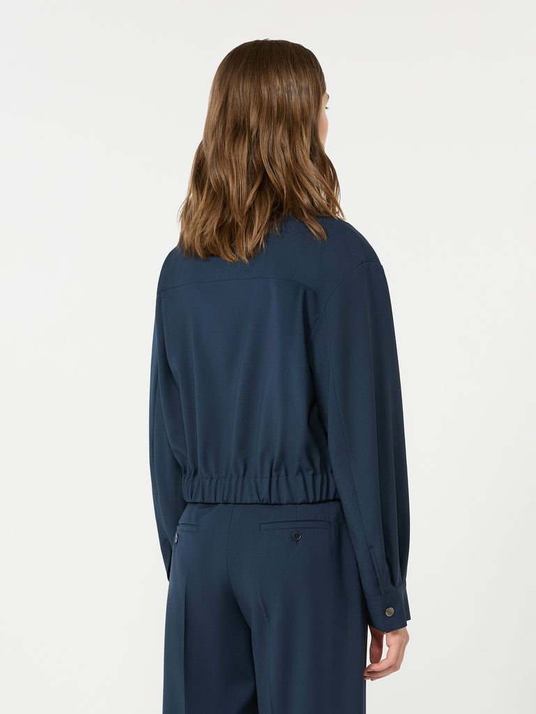 max mara short woollen cloth jacket