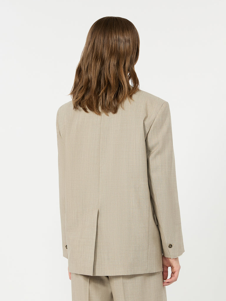 max mara oversized woollen cloth blazer