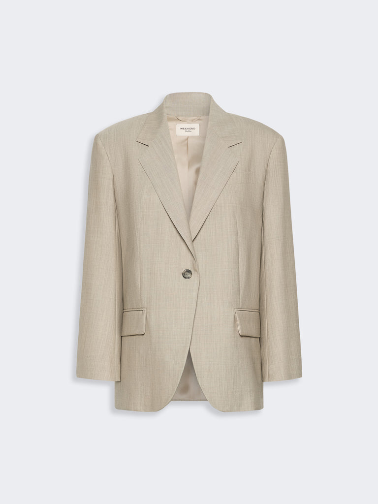 max mara oversized woollen cloth blazer