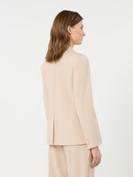 max mara single-breasted stretch wool blazer for women