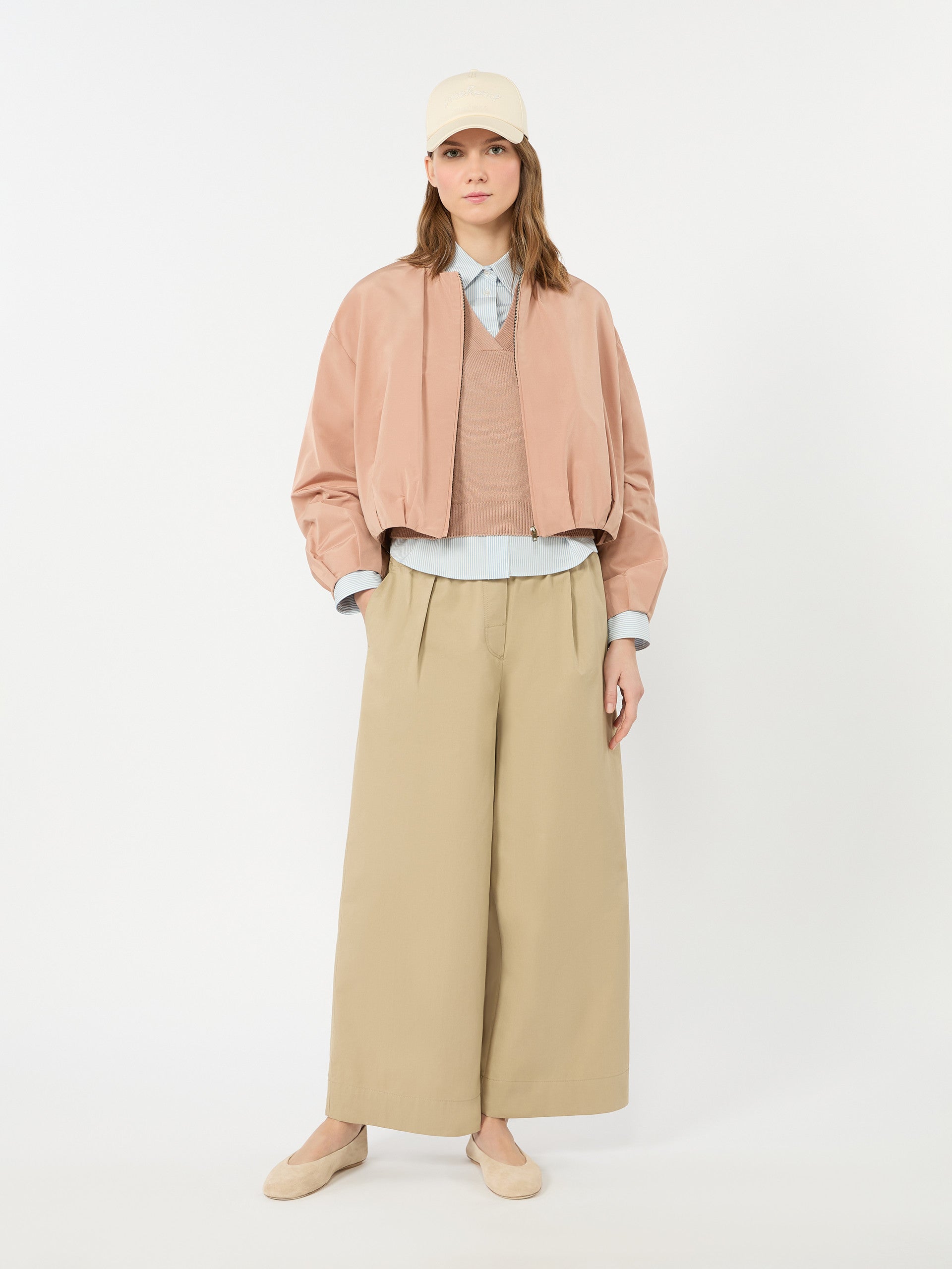 max mara short taffeta jacket for women