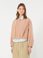 max mara short taffeta jacket for women