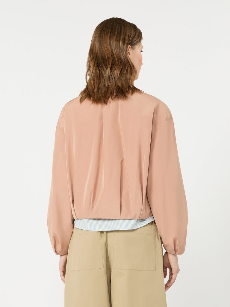 max mara short taffeta jacket