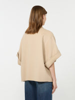 max mara short wool broadcloth coat for women
