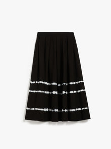 Cotton tie-dye skirt