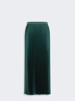max mara pleated satin skirt for women