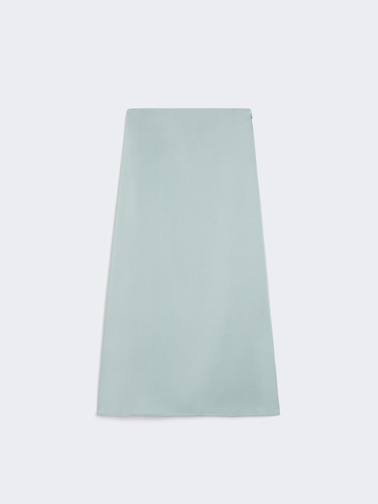max mara satin calf-length skirt