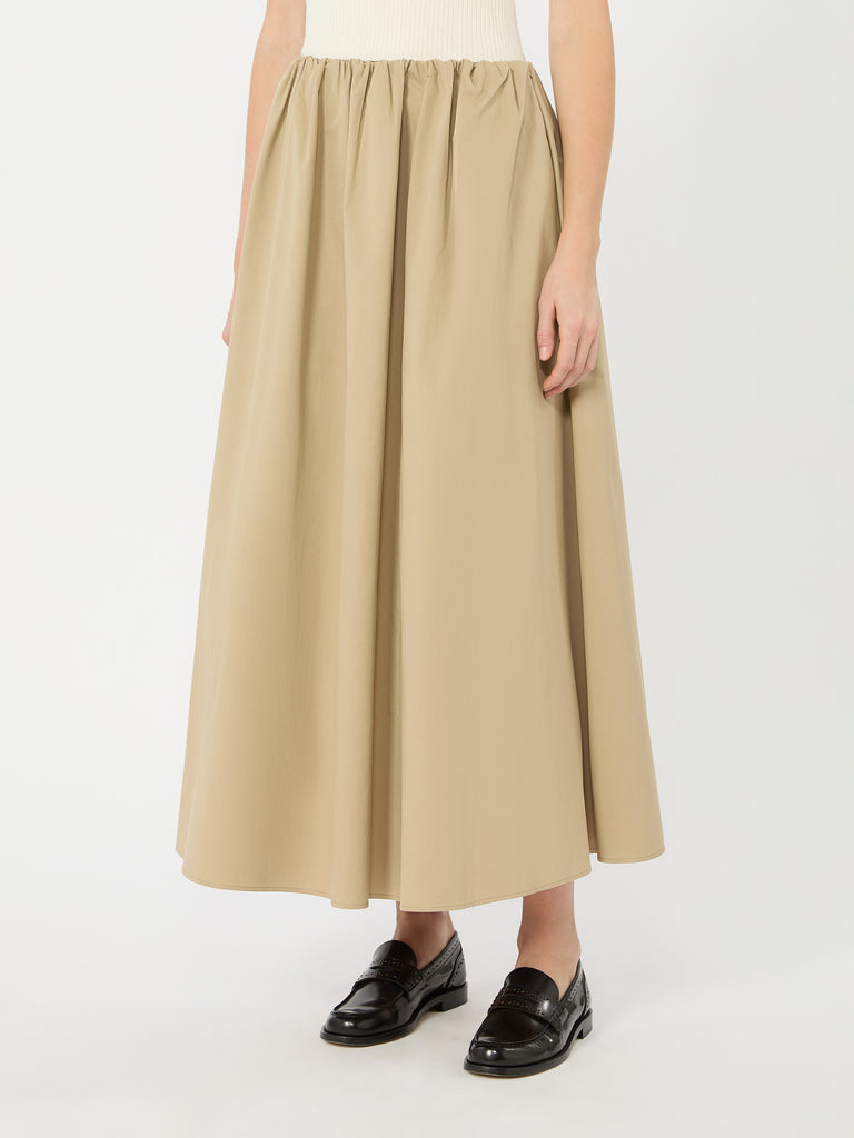 max mara cotton gabardine skirt