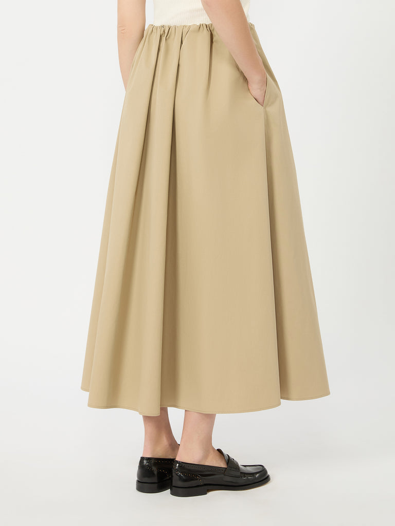 max mara cotton gabardine skirt