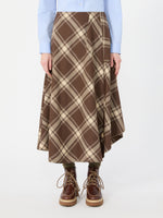 max mara wool twill skirt for women