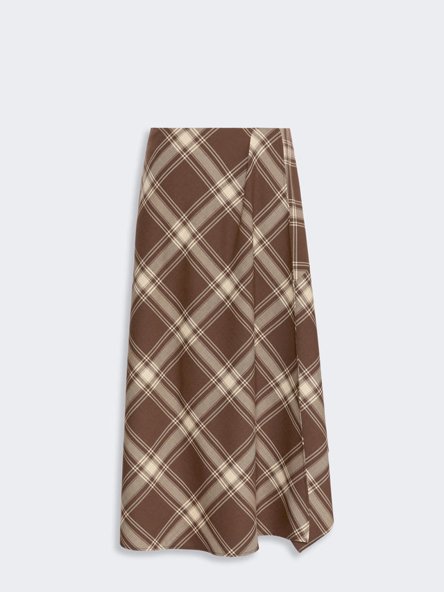 max mara wool twill skirt for women