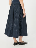 max mara sequin-embroidered cotton skirt for women