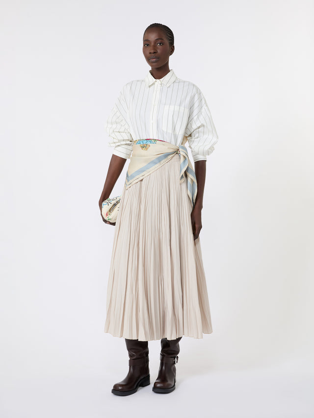 max mara plissé-pleated skirt for women