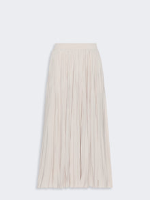 Plissé-Pleated Skirt for Women - Ivory - Max Mara UAE
