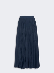 Plissé-Pleated Skirt for Women - Navy - Max Mara UAE