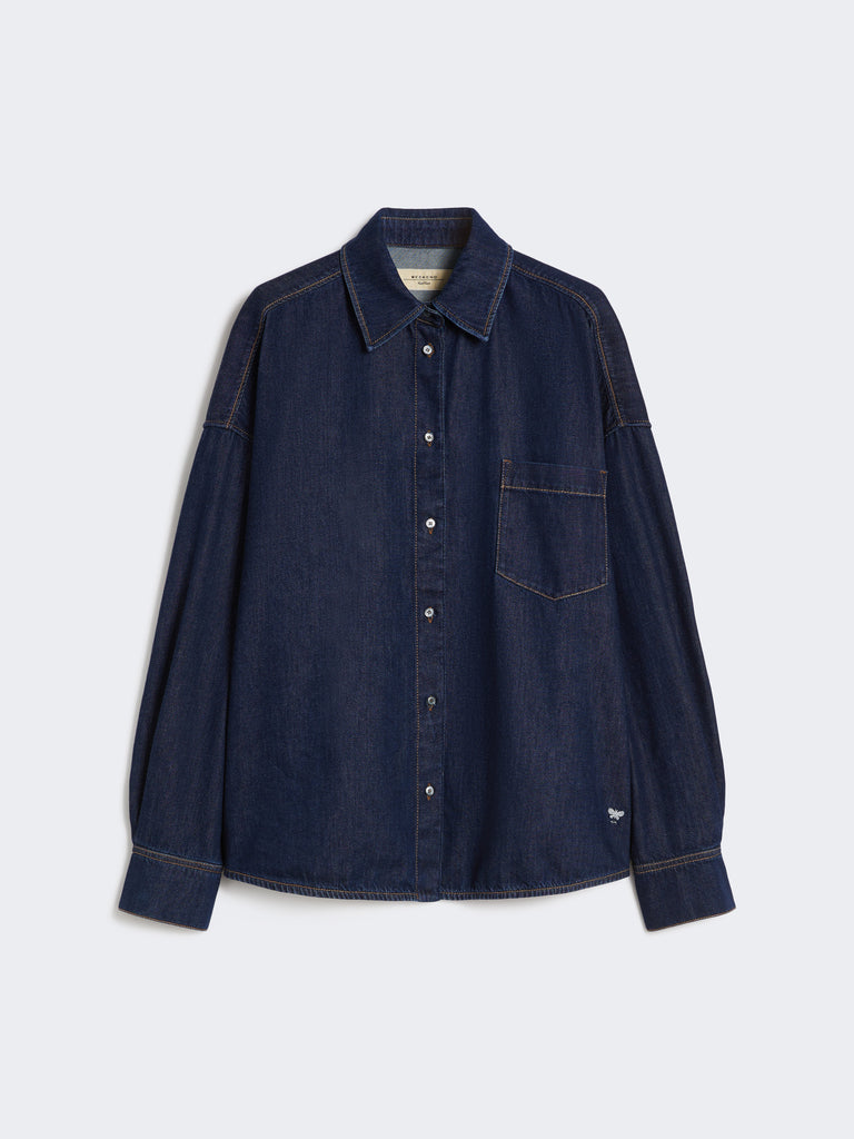 Cotton denim shirt