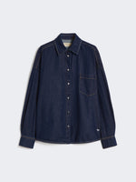 Cotton denim shirt