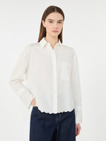 Breast-pocket cotton shirt