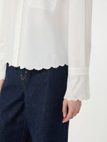 Breast-pocket cotton shirt