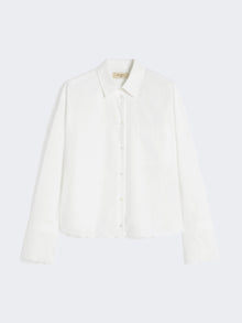 Breast-pocket cotton shirt