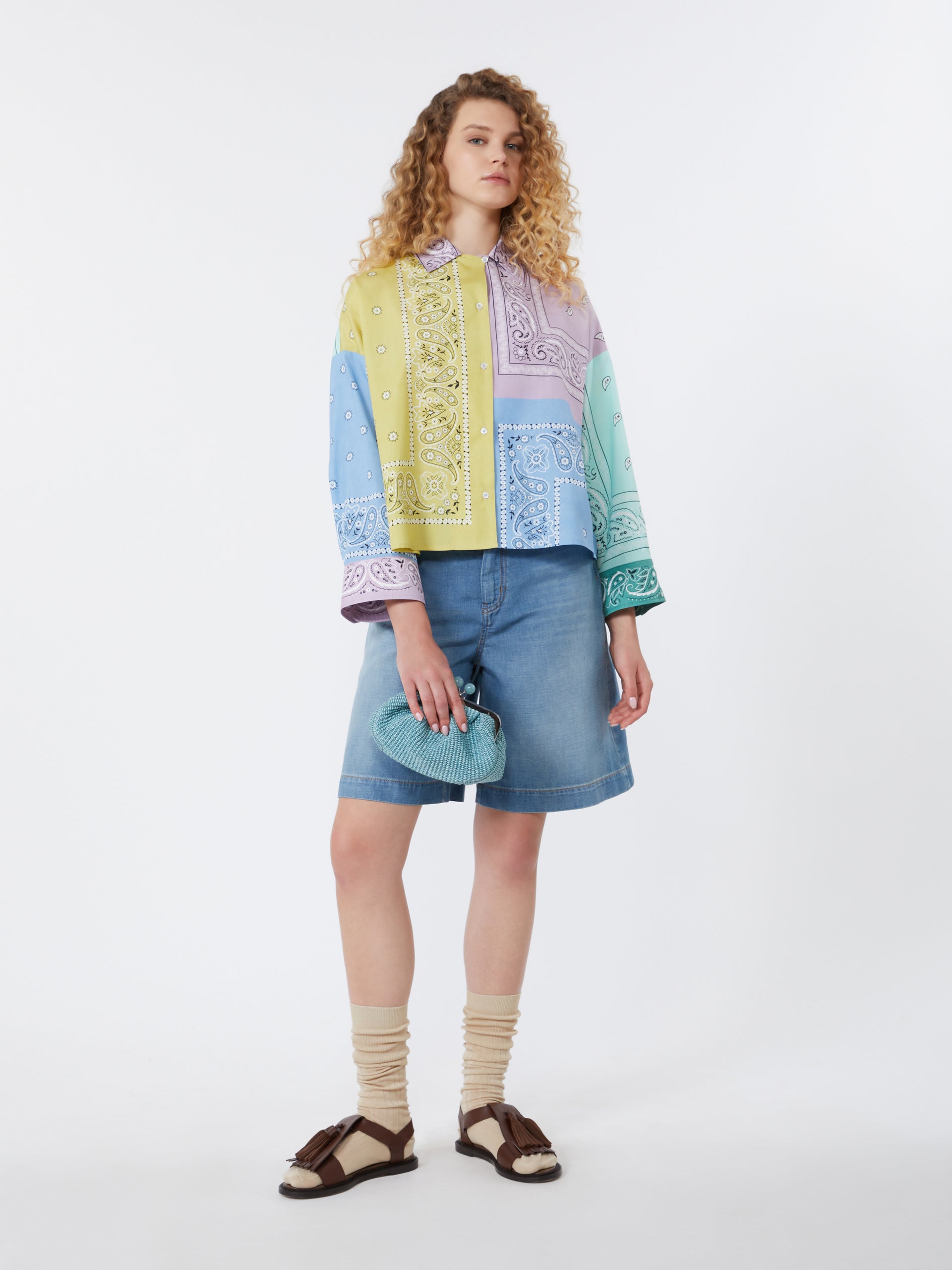 max mara cotton poplin shirt for women