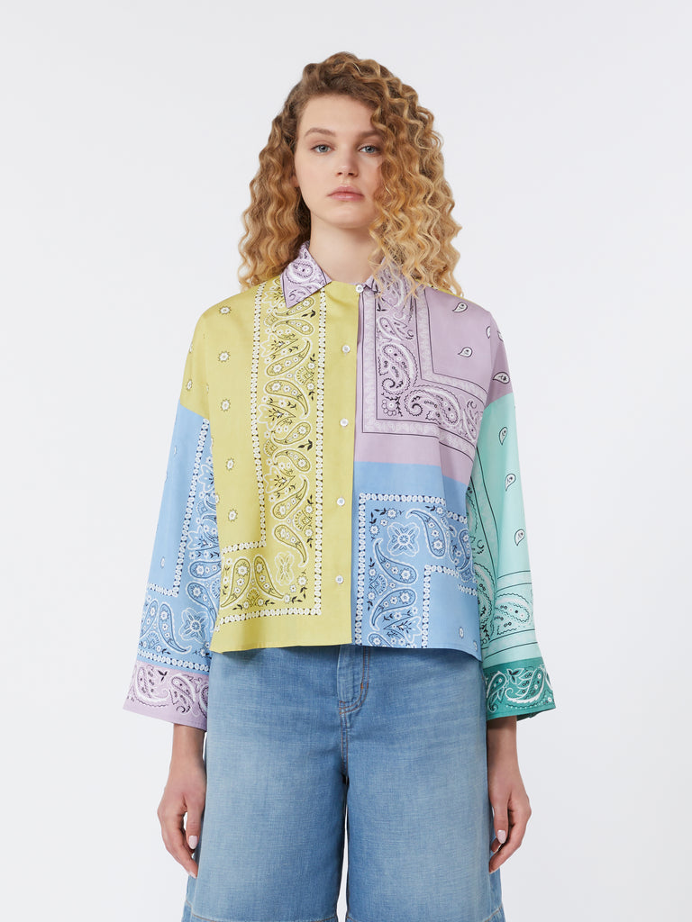 max mara cotton poplin shirt