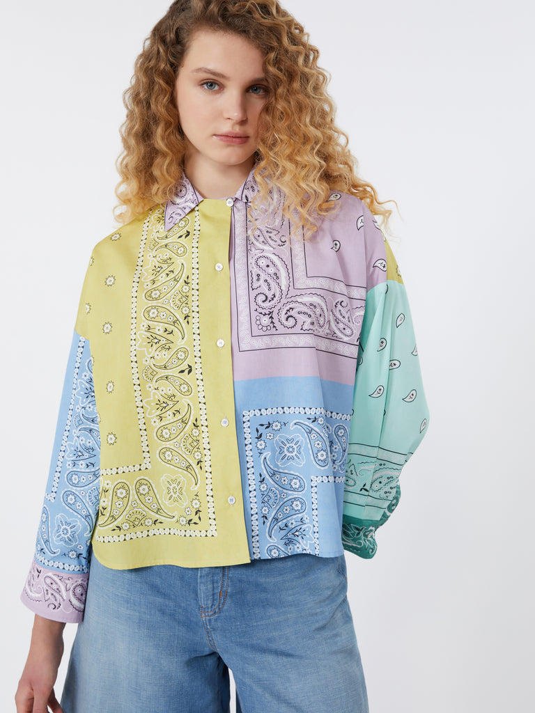 max mara cotton poplin shirt