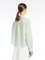 Linen Shirt for Women - Green - Max Mara UAE