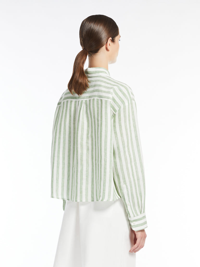 max mara linen shirt