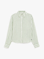 Linen Shirt for Women - Green - Max Mara UAE