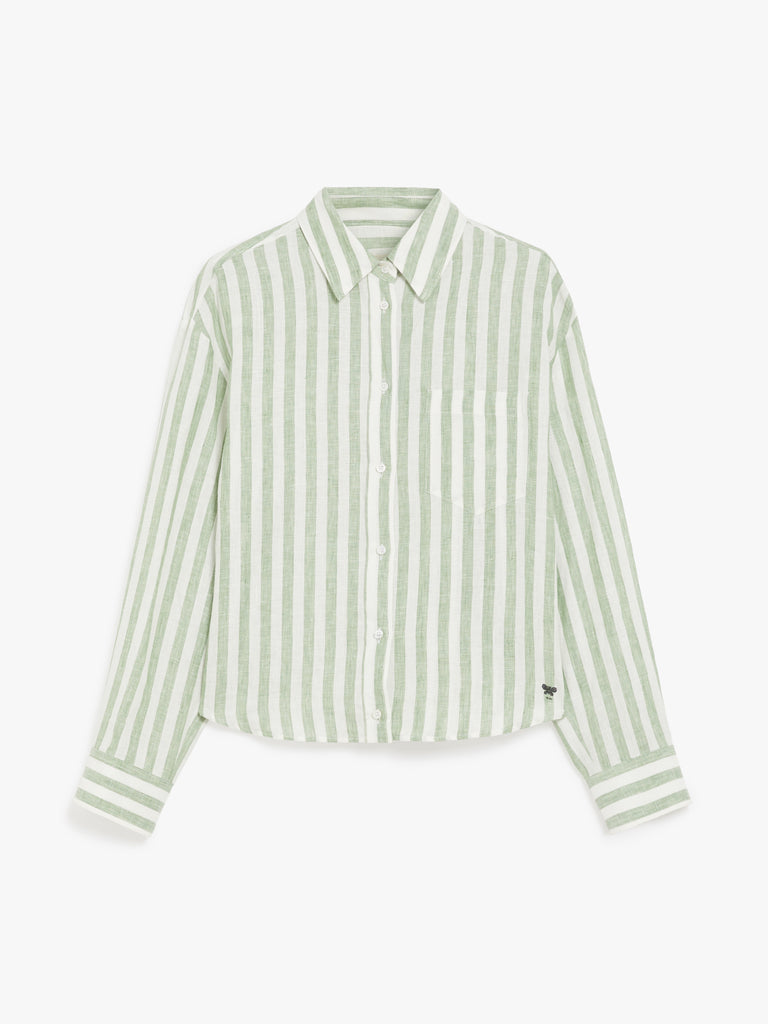 max mara linen shirt