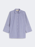 Cotton poplin oversize shirt