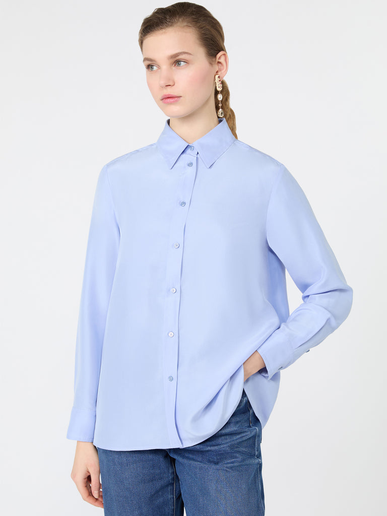 max mara silk habotai shirt