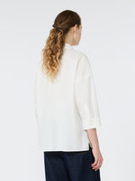max mara boxy cotton poplin shirt for women