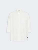 max mara boxy cotton poplin shirt for women