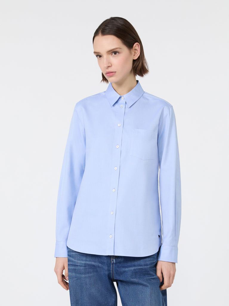 max mara cotton oxford shirt