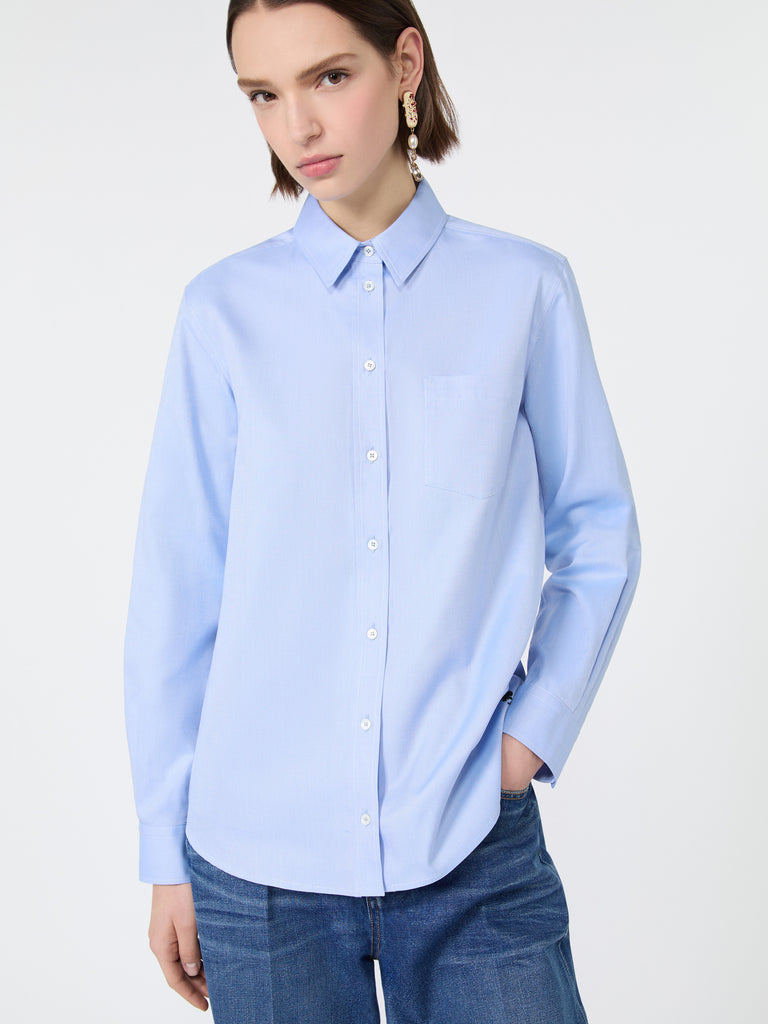 max mara cotton oxford shirt